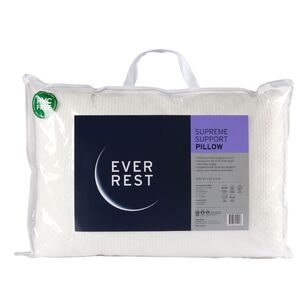 Ever Rest Supreme Support Pillow White Standard