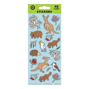 Artwrap Aussie Animals Sticker Sheet Aus Animals