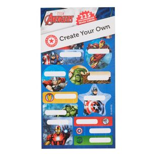 Artwrap Avengers Label Sticker Book Create Your Own Avengers