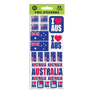 Artwrap I Love Australia Sticker Sheet Love Australia