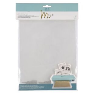 We R Memory Keepers Minc Transfer Folder 2 Pack Clear 2 Pack