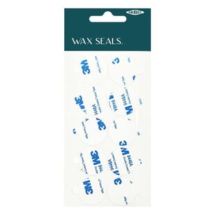 Arbee Wax Seal Double-Sided Sticky Circles Circles 20 Pack