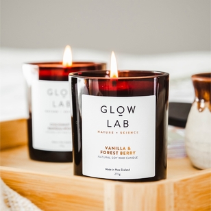 Glow Lab Vanilla and Forest Berry 270 g Candle Vanilla & Forest Berry