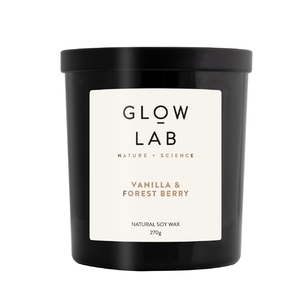 Glow Lab Vanilla and Forest Berry 270 g Candle Vanilla & Forest Berry