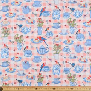 Scenic Route Rosella Tea Time 112 cm Cotton Poplin Fabric Multicoloured 112 cm