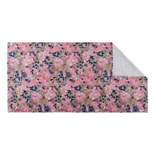 KOO Floral Printed Towel Collection Abstract Floral