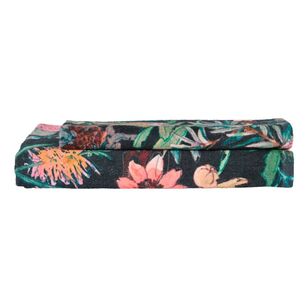 KOO Floral Printed Towel Collection Botanical Floral