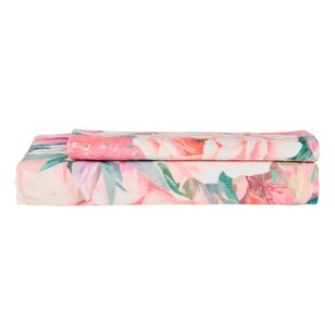 KOO Floral Printed Towel Collection Rose Floral