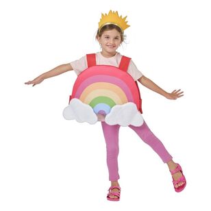 Spartys Kids Tabard Rainbow Costume Multicoloured One Size