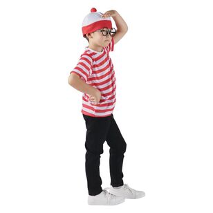 Spartys Kids Stripe Costume Multicoloured