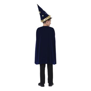 Spartys Kids Magician Cape & Hat Set Multicoloured One Size