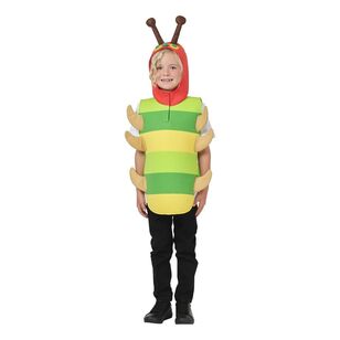 Spartys Kids Tabard Caterpillar Costume Multicoloured One Size