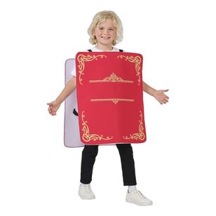 Spartys Kids Tabard Book Costume Multicoloured One Size