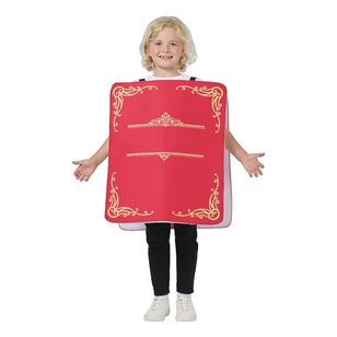 Spartys Kids Tabard Book Costume Multicoloured One Size