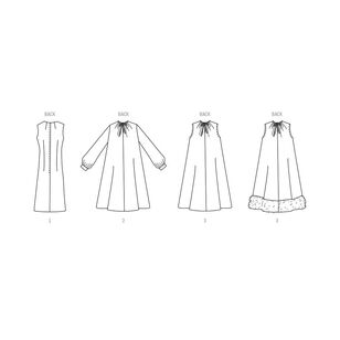 Simplicity S9848 Misses' 1960's Dress Pattern White