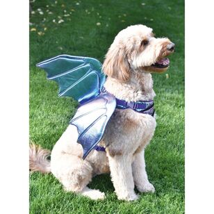 Simplicity S9875 Dog Harness with Wings Pattern by Carla Reiss Design White S - L
