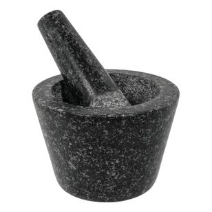 Avanti Mini Conical Mortar & Pestle Black 13 cm