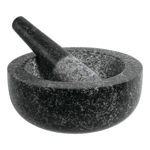 Avanti Low Profile 20 cm Mortar & Pestle Black 20 cm