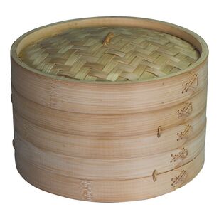 Avanti 25.5 cm Bamboo Steamer Basket Natural 25.5 cm