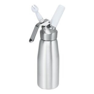 Avanti 500 ml Cream Whipper With Nozzles Silver 500 mL