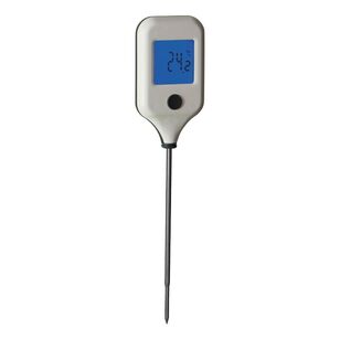 Avanti Digital Screen Steak Thermometer Silver & White