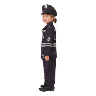 Spartys Kids Police Costume Multicoloured 3 - 5 Years