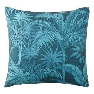 Ombre Home Palm Cove European Pillowcase Green 60 x 60 cm