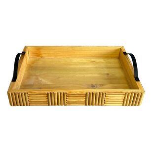 Ombre Home Palm Cove Tray Natural 33.5 x 22.5 cm