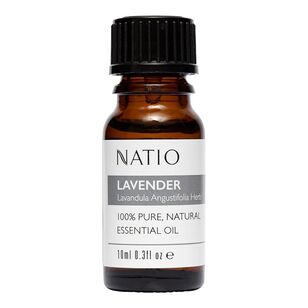 Natio Pure Lavender Essential Oil Multicoloured 10 mL