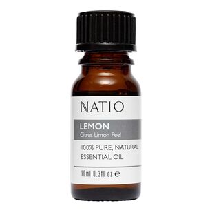 Natio Pure Lemon Essential Oil Multicoloured 10 mL