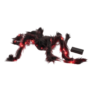 Spooky Hollow Light Up Spider Decoration Multicoloured