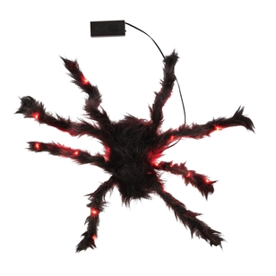 Spooky Hollow Light Up Spider Decoration Multicoloured