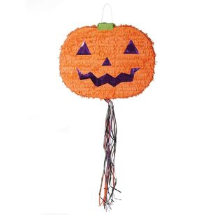 Spooky Hollow Halloween Pumpkin Pinata Multicoloured