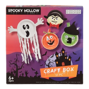 Spooky Hollow 51-Piece Craft Box Multicoloured