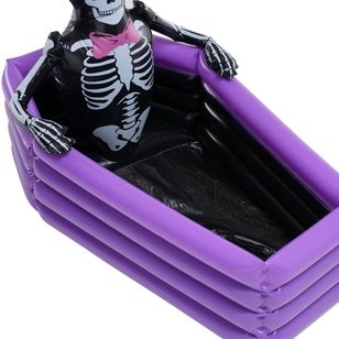 Spooky Hollow Inflatable Skeleton Cooler Decoration Multicoloured