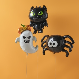 Spooky Hollow Animal Foil Balloon 3-Pack Multicoloured