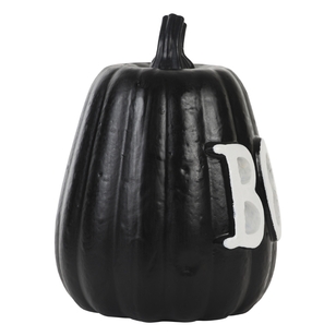 Spooky Hollow Light Up Boo Pumpkin Black