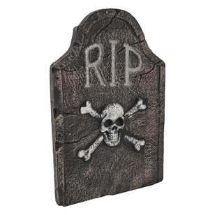 Spooky Hollow RIP Glitter Tombstone Multicoloured