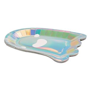 Spooky Hollow Ghost Paper Plates 8-Pack Multicoloured