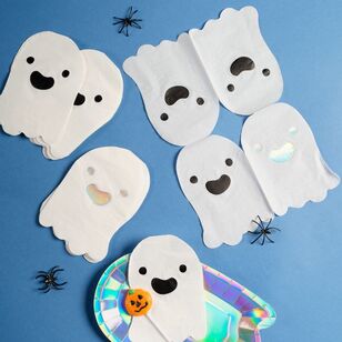 Spooky Hollow Ghost Napkins 21-Pack Multicoloured