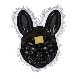 Spooky Hollow Bunny Mask With Blood Multicoloured