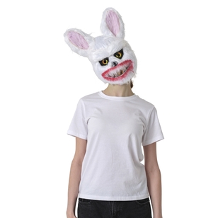 Spooky Hollow Bunny Mask With Blood Multicoloured