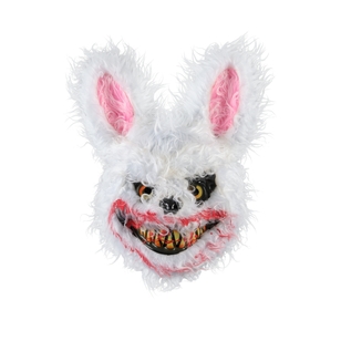 Spooky Hollow Bunny Mask With Blood Multicoloured