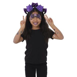 Spooky Hollow Bat Pom Pom Headband Multicoloured