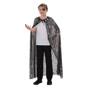 Spooky Hollow Spiderweb Cape Multicoloured