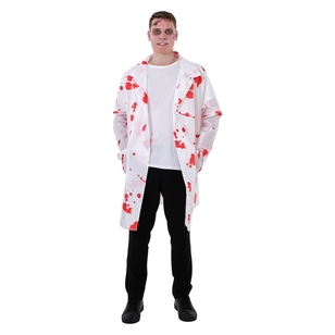 Spooky Hollow Bloody Coat Costume White