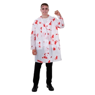 Spooky Hollow Bloody Coat Costume White