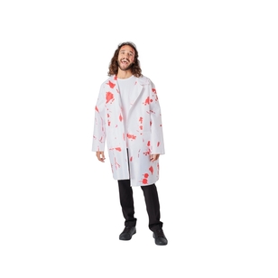 Spooky Hollow Bloody Coat Costume White