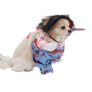 Spooky Hollow Bloody Pet Costume Multicoloured S