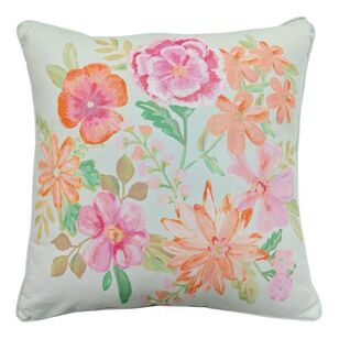 Ombre Home Ruby Placement Cushion 1 Pink & Green 45 x 45 cm